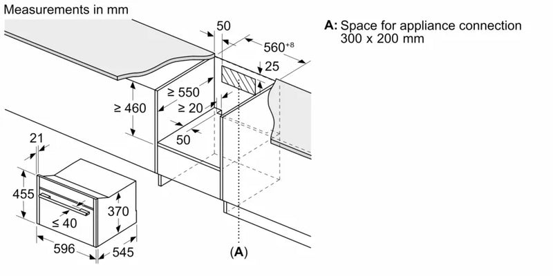 Neff N 70 C24GR3XG1B, Built-In Microwave