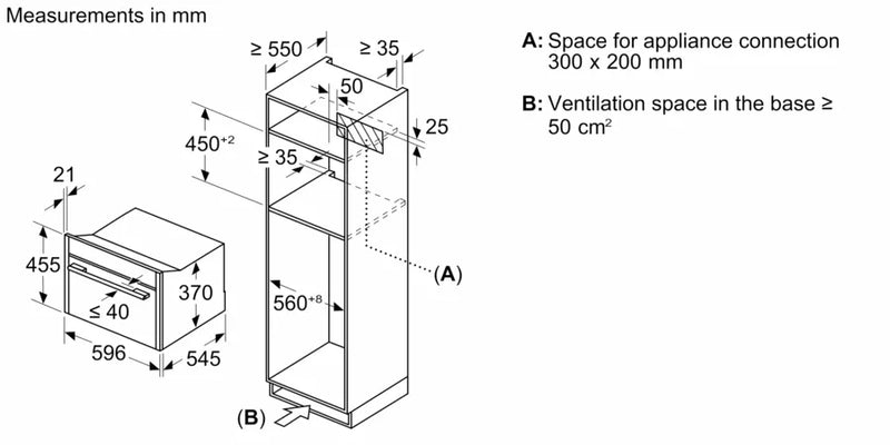 Neff N 70 C24GR3XG1B, Built-In Microwave