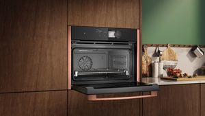 Neff C29FY5CX0, Built-in compact oven with steam function