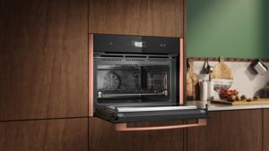 Neff C29MS7KY0, Built-in compact oven with microwave function