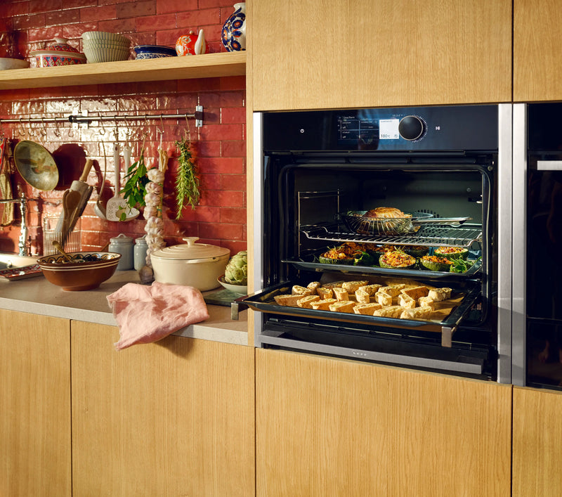 Neff N90 B69FS3CY2A, Built-in oven with steam function