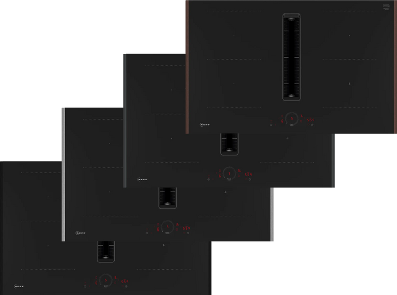Neff N 70 V58YHQ4C0, Induction hob with integrated ventilation system