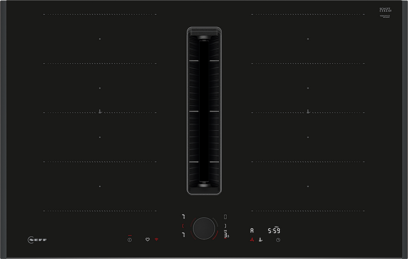 Neff N 90 V68AUX4C0, Induction hob with integrated ventilation system