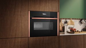 Neff C29MR21Y0B, Built-in compact oven with microwave function