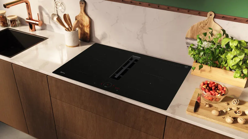 Neff N 70 V58NHQ4L0, Induction hob with integrated ventilation system