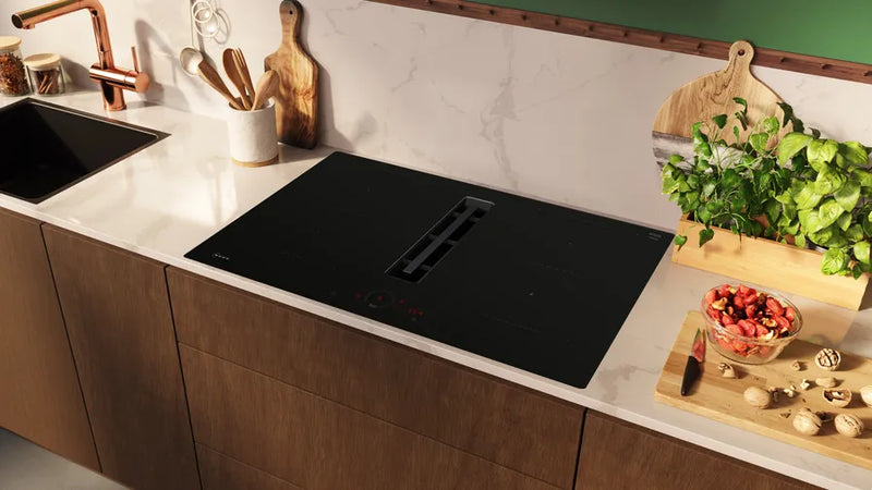 Neff N 70 V58PHQ4C0, Induction hob with integrated ventilation system