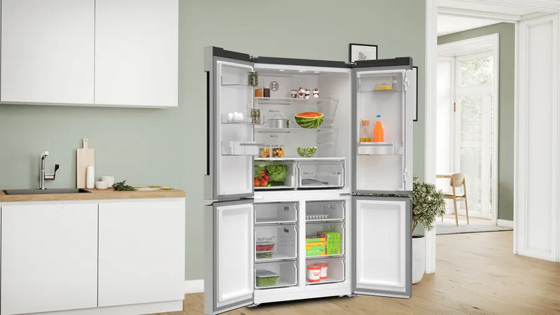 Bosch Series 4 KFN96VPEAG, French door bottom freezer, multi door