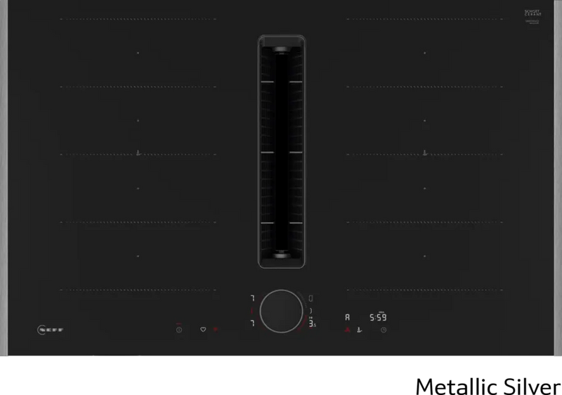 Neff N 90 V68YYX4C0, Induction hob with integrated ventilation system