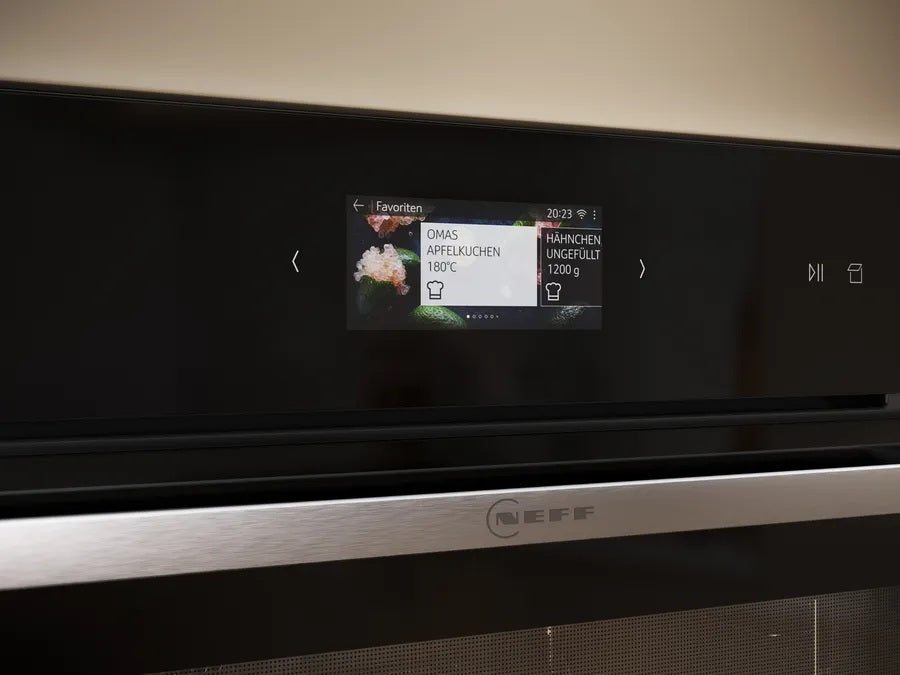 4.1-inch Full Touch TFT Display: easy, intuitive menu for smart and enjoyable cooking.