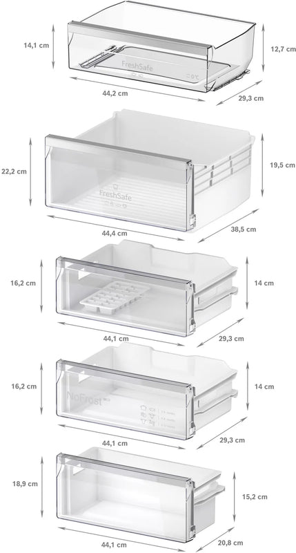 Neff N 50 KI7962FD0G, Built-in fridge-freezer