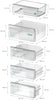 Siemens iQ 300 KI96NVFD0, built-in fridge-freezer with freezer at bottom Thumbnail
