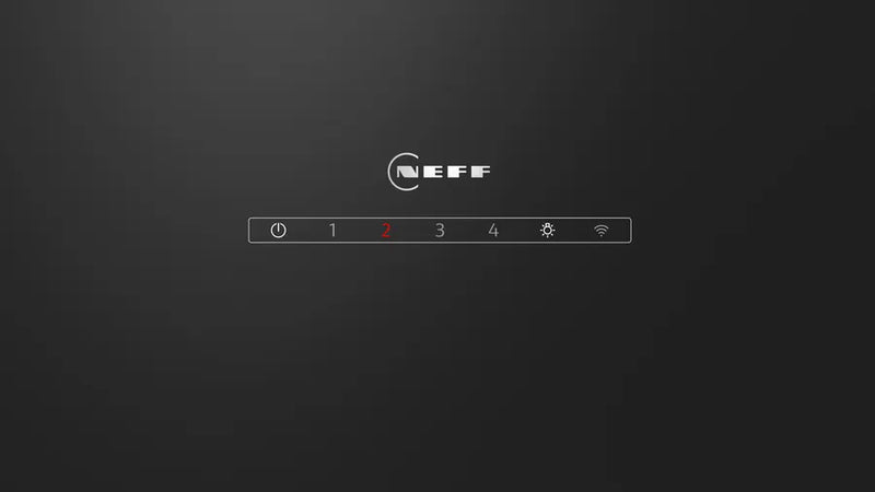 Neff N 50 D85IFN1S0B, wall-mounted cooker hood