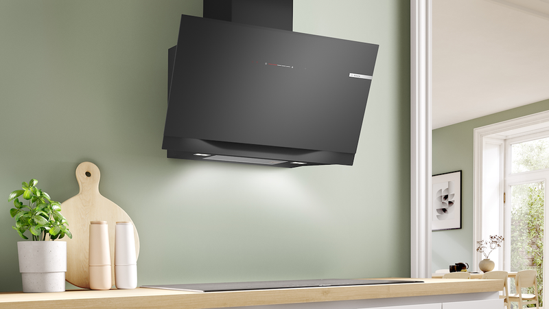Bosch Series 8 DWK91LT60B, Wall-mounted cooker hood