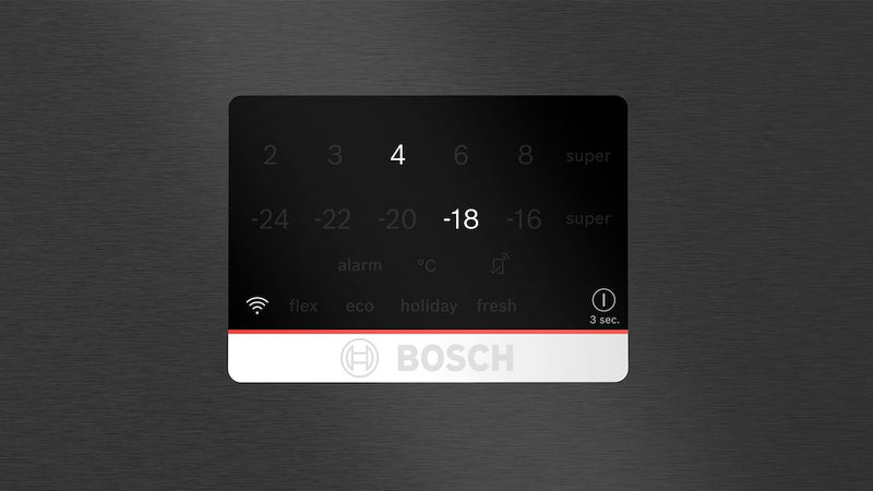 Bosch Series 8 KGP86AXB0N, free-standing fridge-freezer with freezer at bottom (Discontinued)