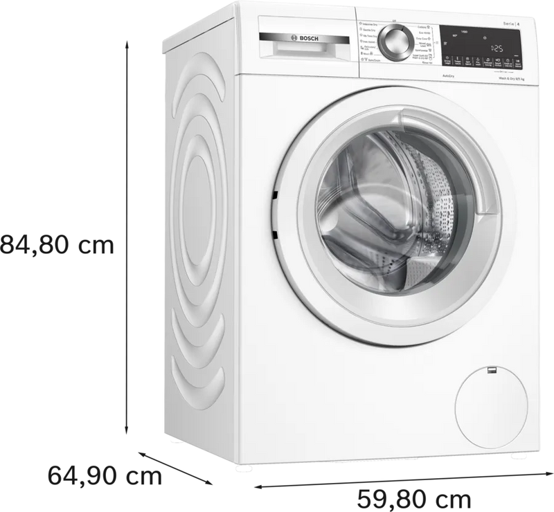 Bosch Series 4 WNA144V9GB, Washer dryer