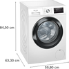 Siemens iQ 300 WM14N208GB, washing machine, frontloader fullsize Thumbnail