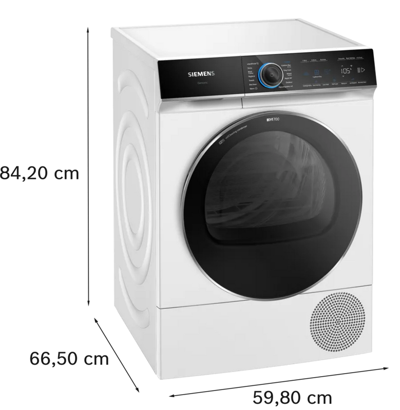 Siemens iQ 700 WQ46B2C9GB, heat pump dryer (Discontinued)