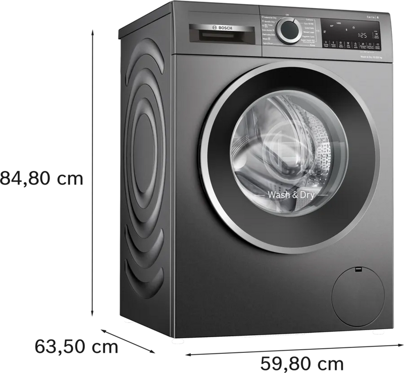 Bosch Series 6 WNG254R1GB, Washer dryer