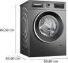 Bosch Series 6 WGG244ZCGB, Washing machine, front loader Thumbnail