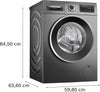 Bosch Series 6 WGG244FCGB, Washing machine, front loader (Discontinued) Thumbnail