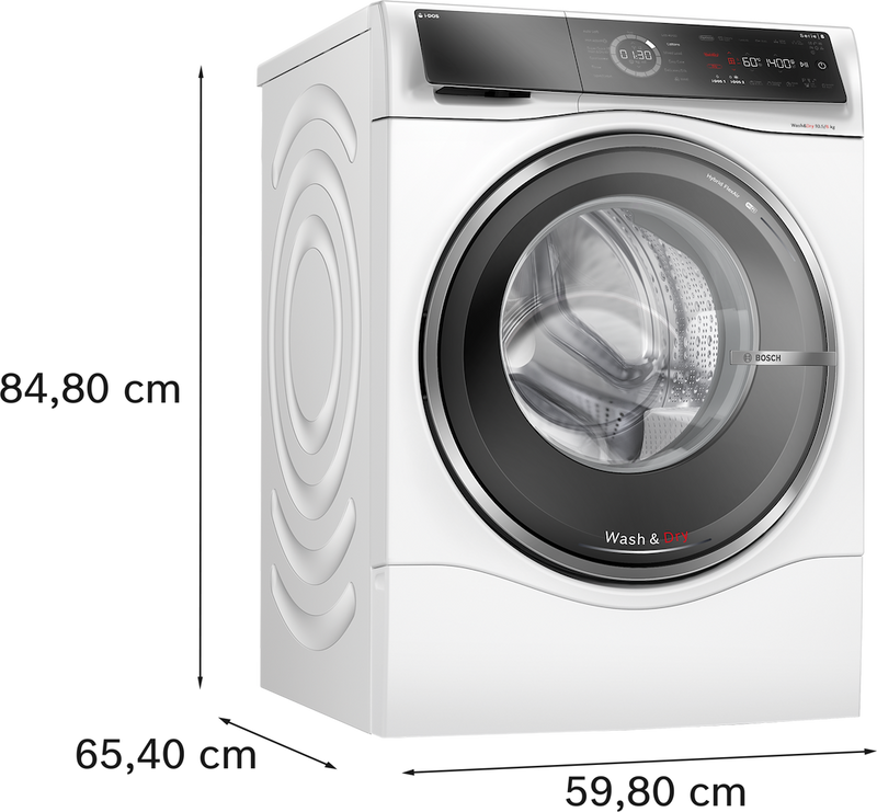 Bosch Series 8 WNC25410GB, Washer dryer