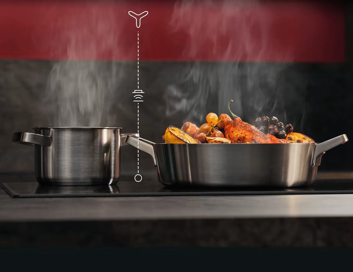 Hob2Hood®: The hands-free hood 