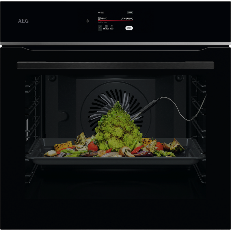 AEG TE7PB731AB 7000 Series, Built-In Electric Single Oven with Pyrolytic Cleaning