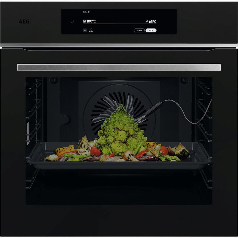 AEG TT9PB831AT 9000 Series, Built-In Electric Single Oven with Pyrolytic Cleaning