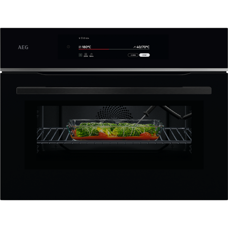 AEG TK9NK821B 9000 Series, Built-In Combination Microwave Oven