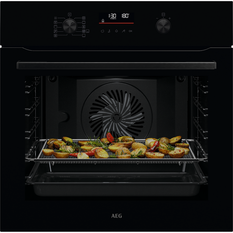 AEG OS6PB50AK 6000 Series, Built-In Electric Single Oven with Pyrolytic Cleaning