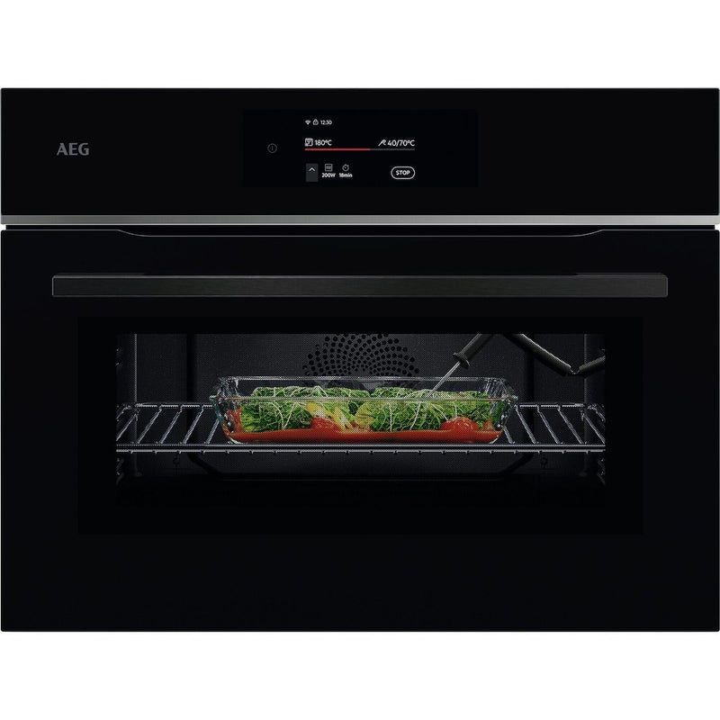 AEG TK8NK721B 8000 Series, Compact Oven with Microwave Function