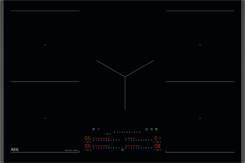 AEG SK85IM0XFB 6000 80cm MultipleBridge Induction Hob