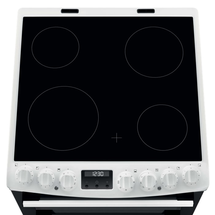 AEG CCX6740ACW 6000 SteamBake Cooker with Ceramic Hob
