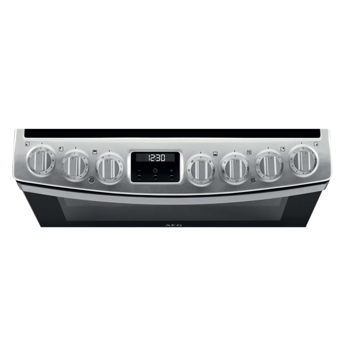 AEG CCB6741ACM 6000 SteamBake Cooker with Ceramic Hob
