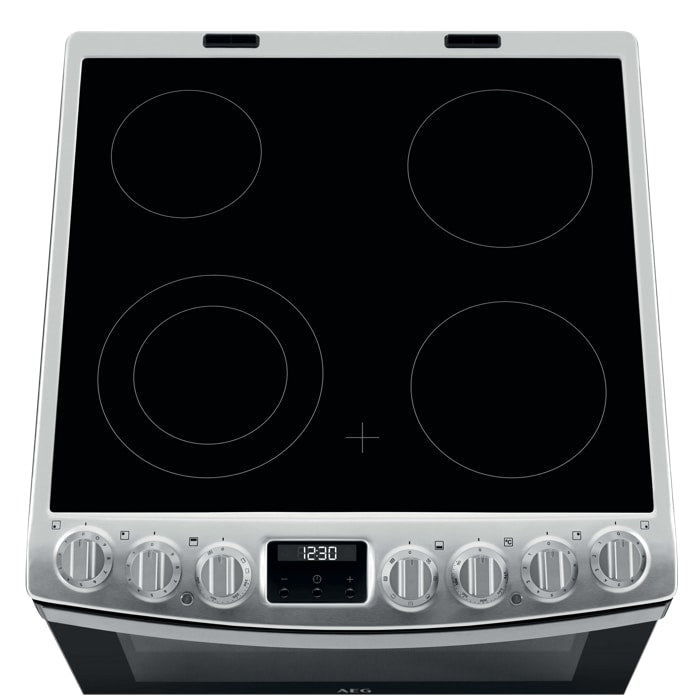 AEG CCB6741ACM 6000 SteamBake Cooker with Ceramic Hob