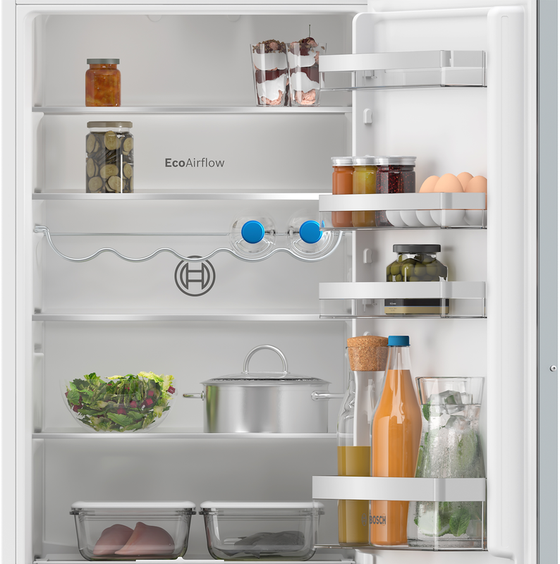 Bosch Series 4 KIV87VFE0G, Built-in fridge-freezer with freezer at bottom (Discontinued)