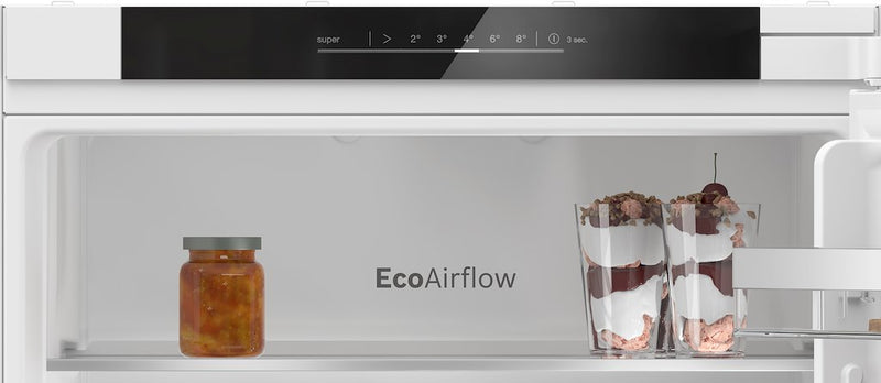 Bosch Series 4 KIN86VSE0G, Built-in fridge-freezer with freezer at bottom