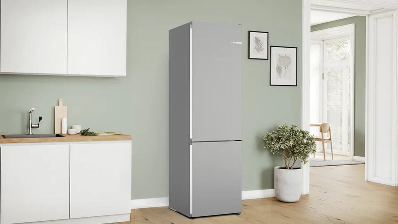 Bosch Series 4 KGN392LBFG, Free-standing fridge-freezer with freezer at bottom