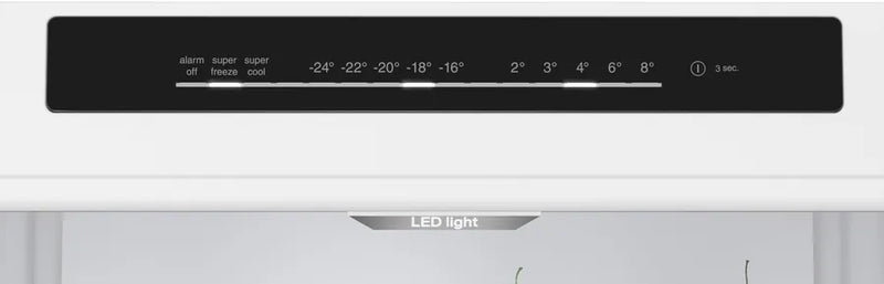 Bosch Series 4 KGN392LBFG, Free-standing fridge-freezer with freezer at bottom