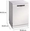 Bosch Series 6 SMS6ZCW10G, Free-standing dishwasher Thumbnail