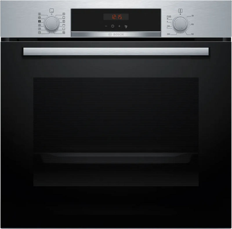 Bosch Series 4 HQA574BS3B, Built-in oven with added steam function