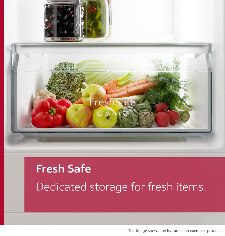 NEFF N50 KI1212FE0 Fully Integrated Larder Fridge with Fixed Hinge - E Rated