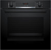 Bosch Series 4 HQA574BB3B, Built-in oven with added steam function Thumbnail