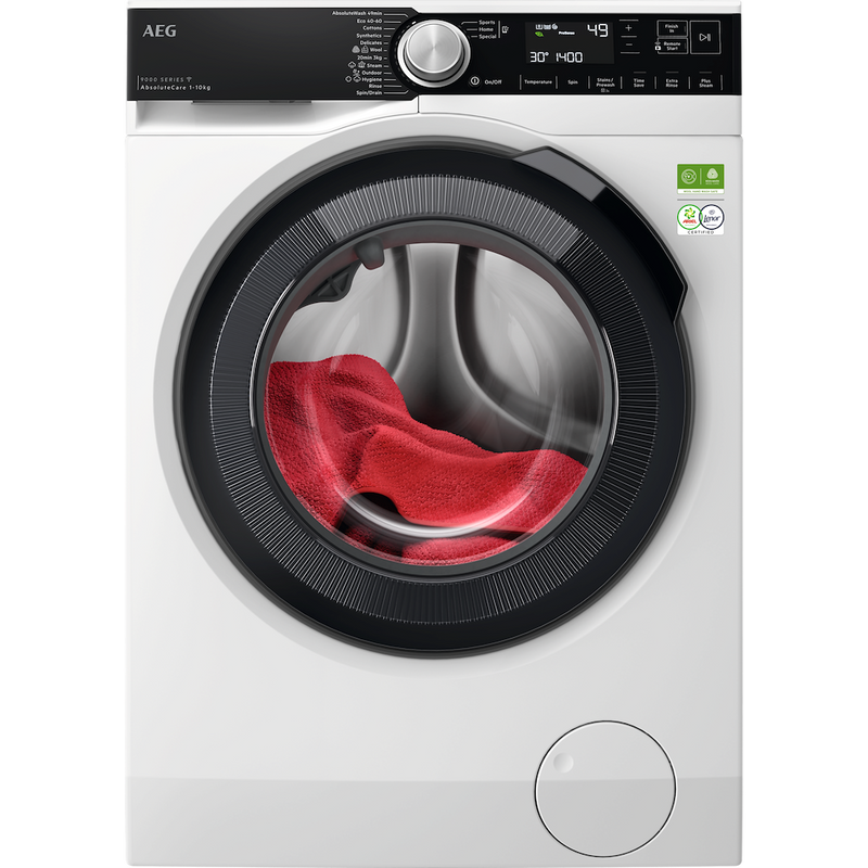 AEG LFSR95146WS 9000 Series 10kg 1400rpm AbsoluteCare Washing Machine