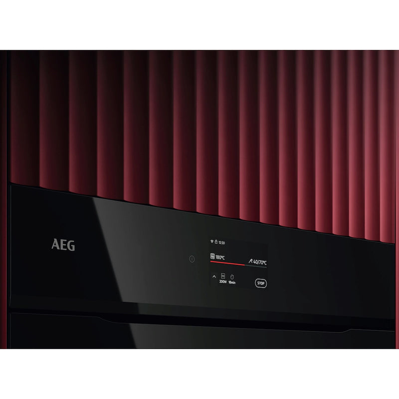 AEG NKK8N721B 8000 Series, Built-in Compact Oven with Microwave Function