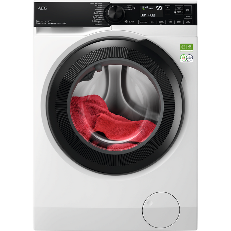 AEG LFSR84146UD 8000 Series, 10kg 1400rpm Washing Machine - White