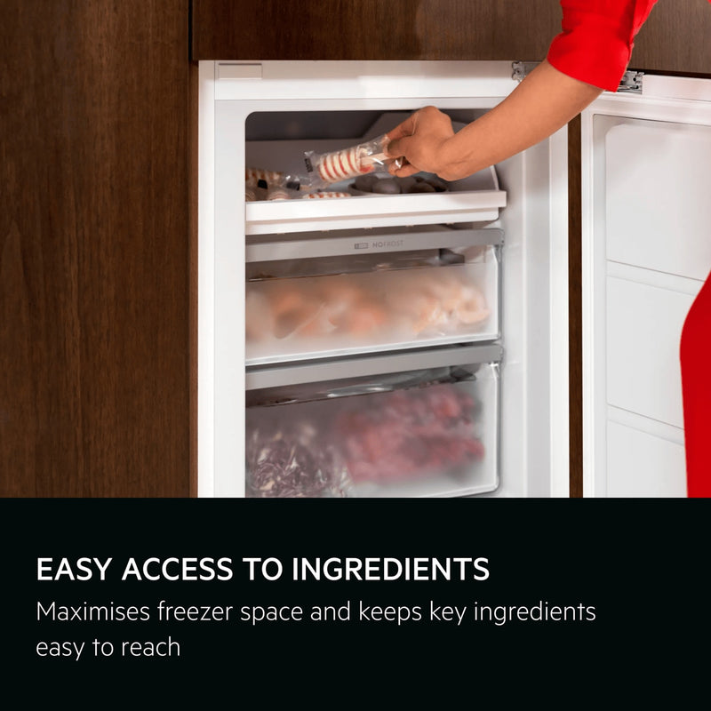 AEG OSC7N181ES Integrated Fridge Freezer - White