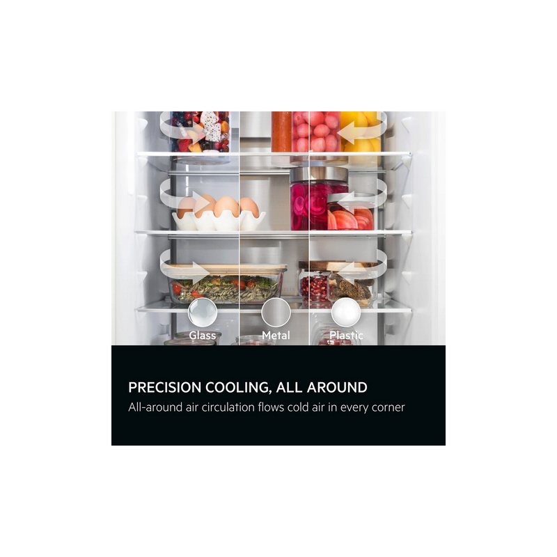 AEG NSC7C181DS Integrated Fridge Freezer - White