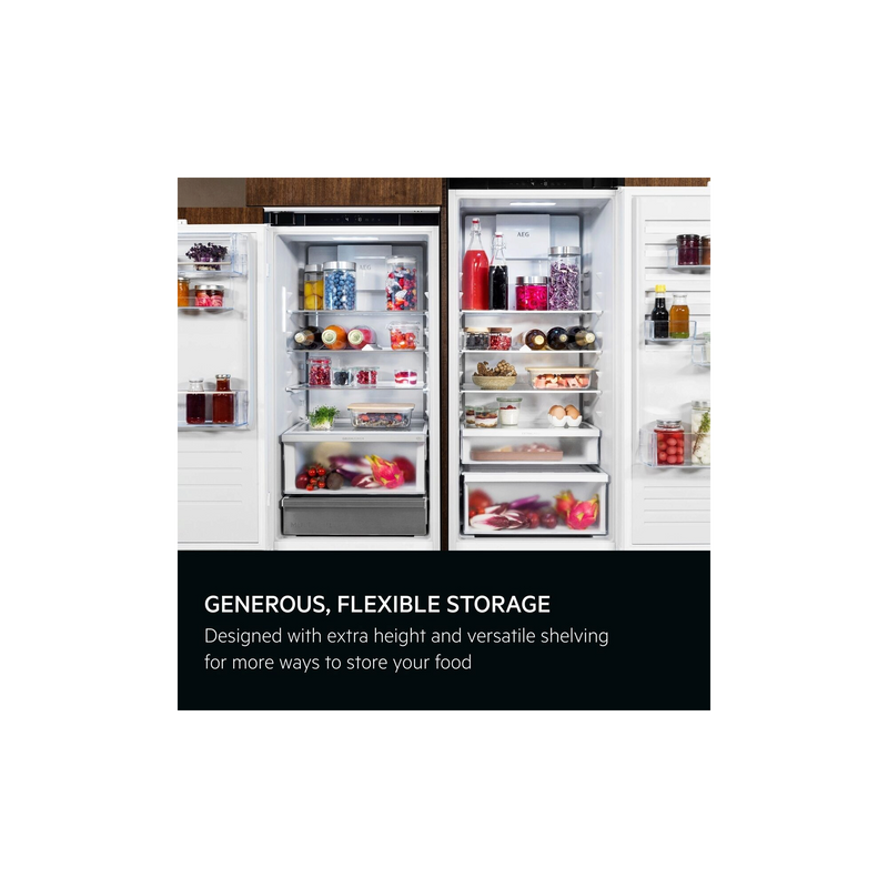 AEG OSC7C191ES Integrated Fridge Freezer - White