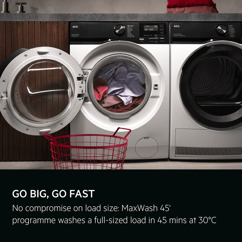 AEG LFED61844B 8kg 1400rpm Freestanding Washing Machine - White